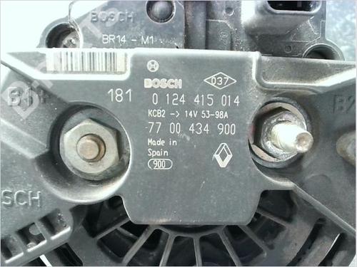 Alternator RENAULT LAGUNA II (BG0/1_)  | BP11746931M7 