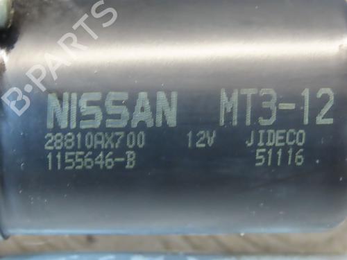 Used Front wiper motor NISSAN MICRA III (K12) 1.2 16V (65 hp) 23332795
