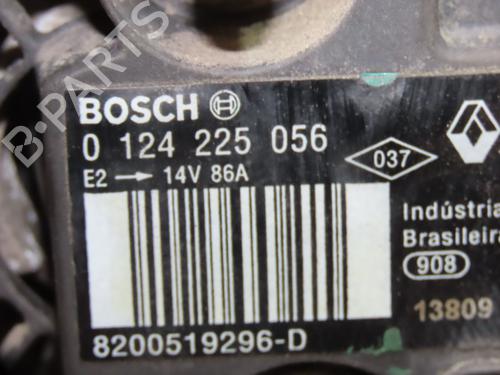 Used Alternator RENAULT TWINGO II (CN0_) 1.2 16V (CN0K, CN0V, CN0A) (76 hp) 25479988