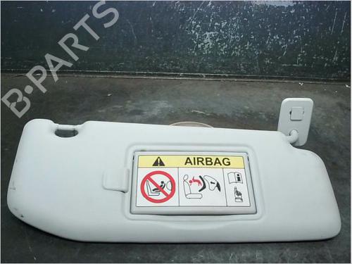 Used Right sun visor PEUGEOT 208 I (CA_, CC_) 1.2 VTI 82 (82 hp) 15492186