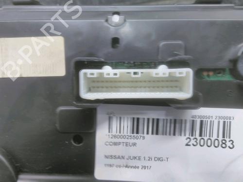 Used Instrument cluster NISSAN JUKE (F15) 1.2 DIG-T (115 hp) 12128597