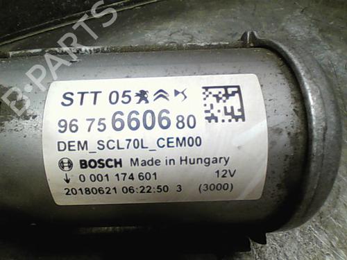 Used Starter Starter DS DS 3 (SA_) 1.6 BlueHDi 120 (SABHZM) (120 hp) 10758901 10758901