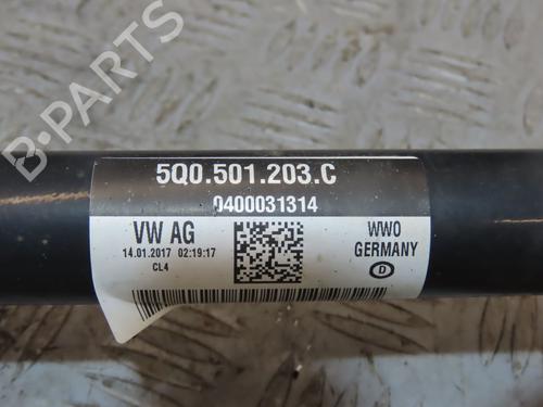Used Left rear driveshaft AUDI Q2 (GAB, GAG) 2.0 TDI quattro (190 hp) 24157392
