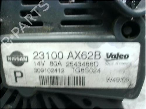 Used Alternator NISSAN MICRA III (K12) 1.2 16V (65 hp) 11267444