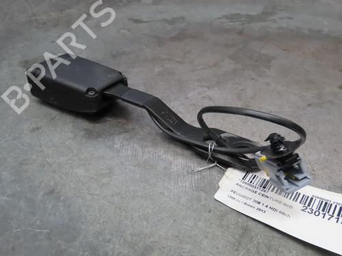 Used Seat buckle PEUGEOT 208 I (CA_, CC_) 1.4 HDi (68 hp) 16781158