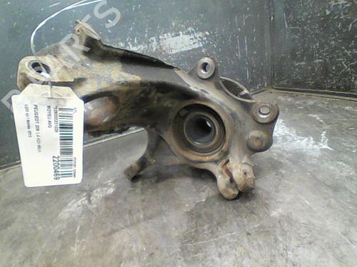 Used Right front steering knuckle PEUGEOT 208 I (CA_, CC_) 1.4 HDi (68 hp) 14871545