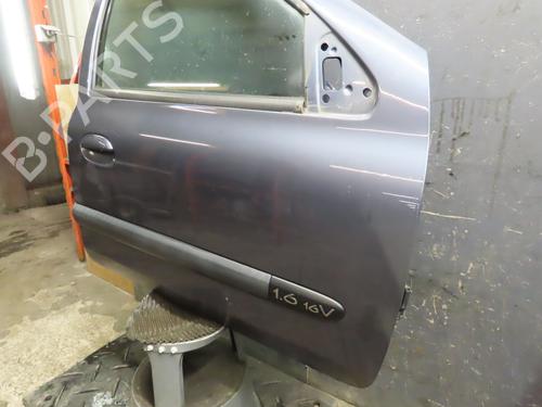 Right front door RENAULT CLIO II (BB_, CB_) 1.6 16V (BB01, BB0H, BB0T, BB14, BB1D, BB1R, BB2KL, BB3G... | BP17371366C3 