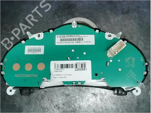 Instrument cluster CITROËN C3 II (SC_) 1.4 VTi 95 | BP14979102C47 