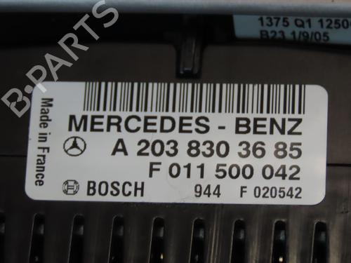 Climate control MERCEDES-BENZ C-CLASS (W203) C 220 CDI (203.008) | BP21073841I5 