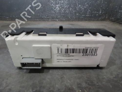 Display RENAULT KANGOO / GRAND KANGOO II (KW0/1_) 1.5 dCi 90 (KW05, KW08, KW0G, KW11) (90 hp) 16106150