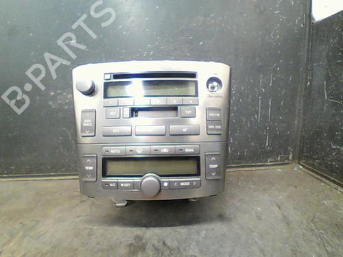 Used Radio TOYOTA AVENSIS (_T25_) 2.0 D-4D (CDT250_, CDT250R) (116 hp) 23114031