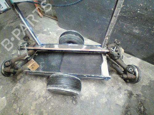Used Rear axle Rear axle PEUGEOT 206 Hatchback (2A/C) 1.6 i (89 hp) 10760717 10760717