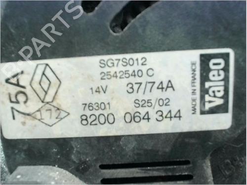 Used Alternator Alternator RENAULT CLIO II (BB_, CB_) 1.2 (BB0A, BB0F, BB10, BB1K, BB28, BB2D, BB2H, CB0A,... (58 hp) 23111977 23111977