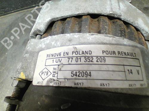 Alternator RENAULT TWINGO I (C06_) 1.2 (C063, C064) | BP10759078M7 