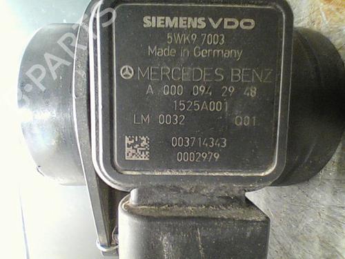 Used Mass air flow sensor SMART FORFOUR (454) 1.5 CDI (454.000) (68 hp) 10758146