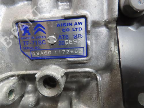 Gearbox PEUGEOT 2008 I (CU_) 1.2 THP 110 / PureTech 110 | BP16559225M3