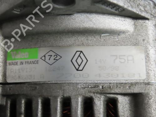 Generator RENAULT MEGANE I (BA0/1_) 1.9 dTi (BA08, BA0N) (98 hp) 23112005