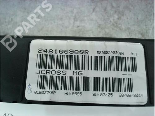Instrument cluster RENAULT SCÉNIC III (JZ0/1_) 1.5 dCi (JZ02, JZ0R) | BP12128596C47