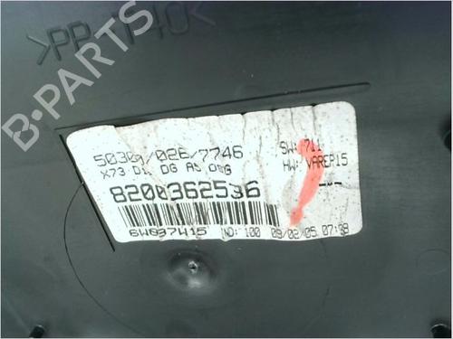 Used Instrument cluster RENAULT VEL SATIS (BJ0_) 2.2 dCi (BJ0E, BJ0F) (150 hp) 12066517