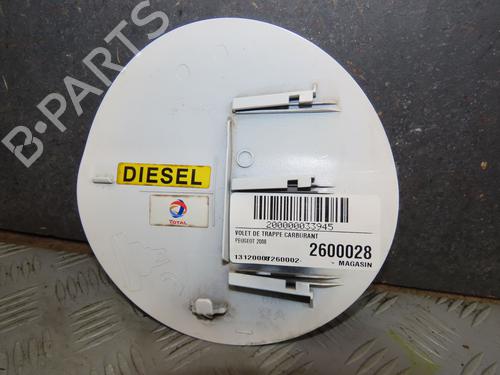 Tanklåg Tanklåg PEUGEOT 2008 I (CU_) 1.6 BlueHDi 100 (100 hp) 39756356 39756356