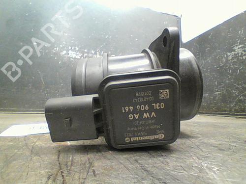 Used Mass air flow sensor VW POLO V (6R1, 6C1) 1.6 TDI (90 hp) 10758228