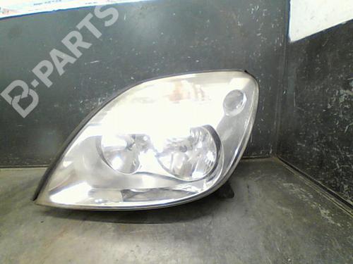Venstre forlygte RENAULT SCÉNIC I MPV (JA0/1_, FA0_) 1.9 dCi (JA05, JA1F) (102 hp) 10913669