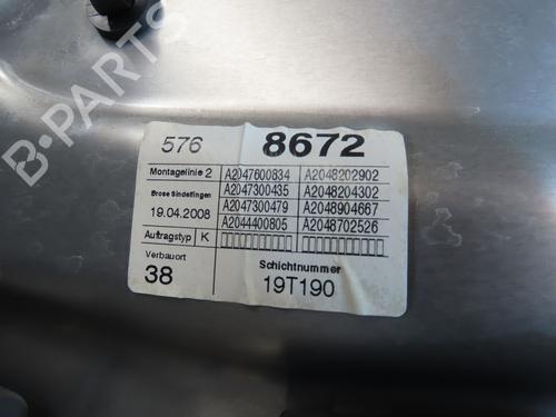 Rear right window mechanism MERCEDES-BENZ C-CLASS (W204) C 220 CDI (204.008) | BP19061091C25 
