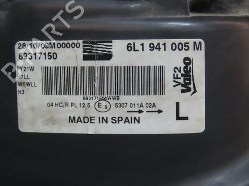 Used Left headlight Left headlight SEAT IBIZA III (6L1) 1.4 TDI (80 hp) 23436953 23436953