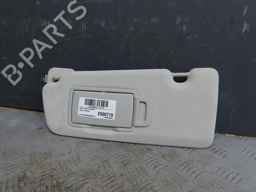 Used Left sun visor RENAULT MEGANE IV Grandtour (K9A/M/N_) 1.5 Blue dCi 115 (K9A6) (116 hp) 29645068