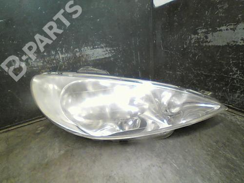 Used Right headlight Right headlight PEUGEOT 206 Hatchback (2A/C) 1.6 16V (109 hp) 10768038 10768038