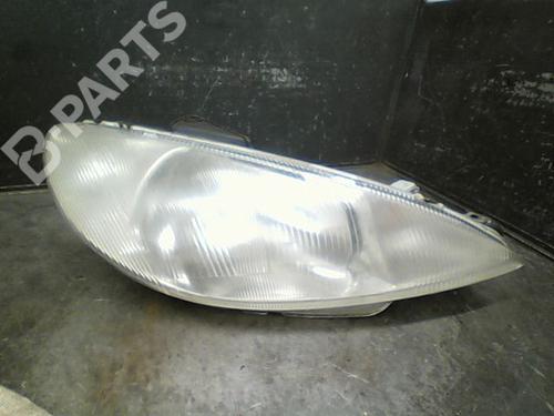 Used Right headlight Right headlight PEUGEOT 206 Hatchback (2A/C) 1.9 D (69 hp) 10767951 10767951