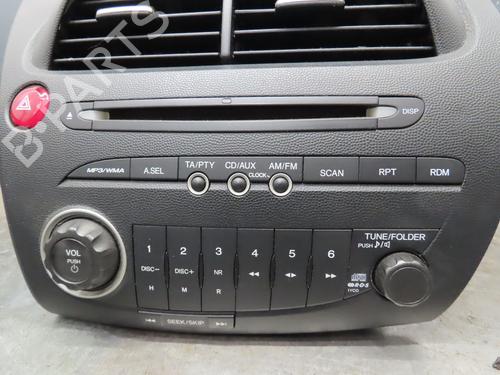 Used Radio HONDA CIVIC VIII Hatchback (FN, FK) 2.2 CTDi (FK3) (140 hp) 16637490