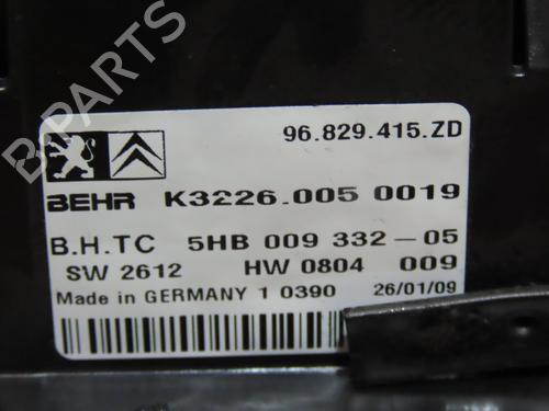 Used Climate control CITROËN C5 III Break (RW_) 2.2 HDi (RW4HTH) (170 hp) 25586195