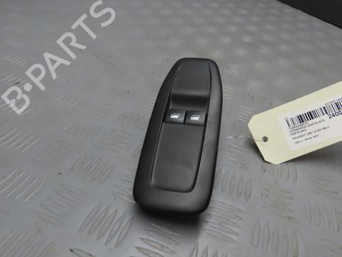 Used Left front window switch PEUGEOT 208 I (CA_, CC_) 1.4 HDi (68 hp) 21548045