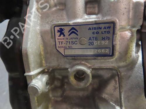 Gearbox PEUGEOT 2008 I (CU_) 1.2 THP 110 / PureTech 110 | BP16559225M3