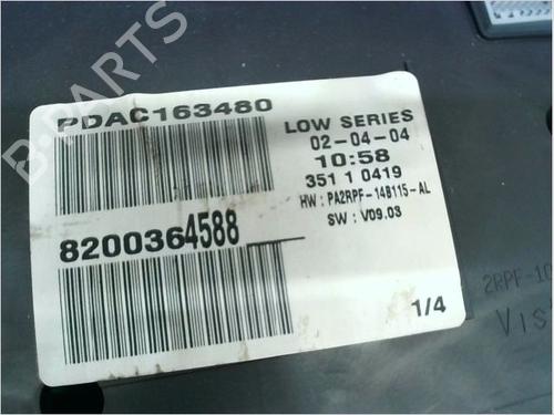 Instrument cluster RENAULT MEGANE II (BM0/1_, CM0/1_) 1.6 16V (BM0C, CM0C) | BP15099966C47 
