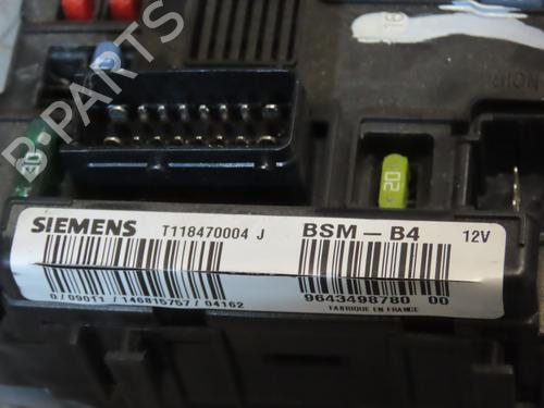 Used Fuse box CITROËN C3 I (FC_, FN_) 1.4 16V HDi (90 hp) 23111718