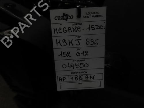 Used Engine Engine RENAULT MEGANE III Grandtour (KZ0/1) 1.5 dCi (KZ1M, KZ1W, KZ0R) (106 hp) 36682165 36682165