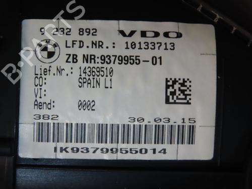 Instrument cluster BMW 1 (F21) M 135 i | BP18204481C47 