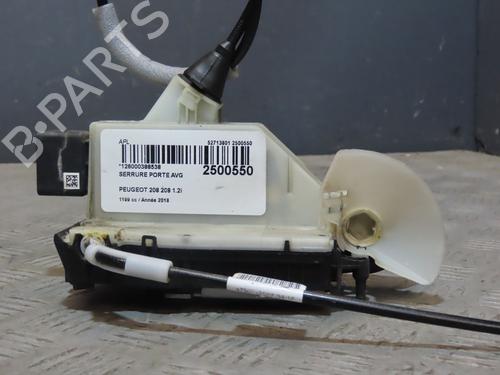 Front left lock PEUGEOT 208 I (CA_, CC_) 1.2 PureTech 82 | BP26590036C98 