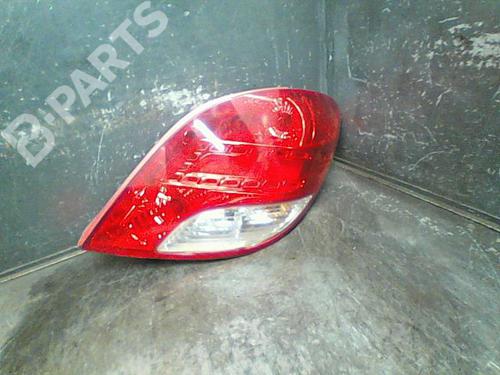 Used Right taillight PEUGEOT 207 (WA_, WC_) 1.4 HDi (68 hp) 10768716