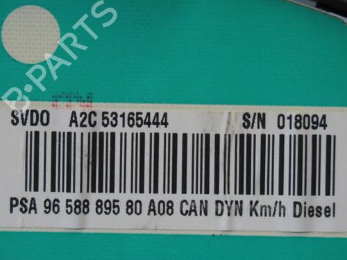 Instrument cluster PEUGEOT 1007 (KM_) 1.4 HDi | BP21059768C47 