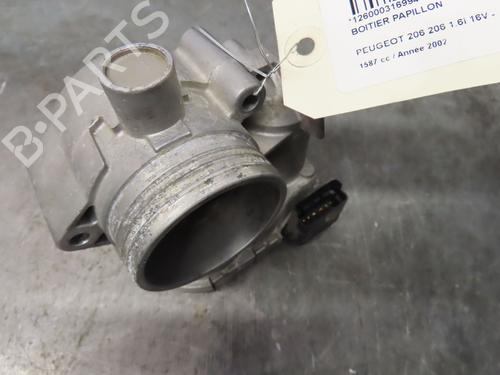 Used Throttle body PEUGEOT 206 Hatchback (2A/C) 1.6 16V (109 hp) 17021465
