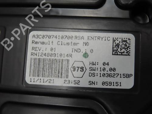 Used Instrument cluster DACIA DUSTER (HM_) 1.0 LPG (HMMT) (101 hp) 19069035