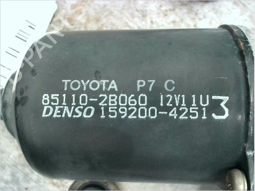 Used Front wiper motor Front wiper motor TOYOTA CELICA Coupe (_T23_) 1.8 16V VT-i (ZZT230_, ZZT230) (143 hp) 11496727 11496727