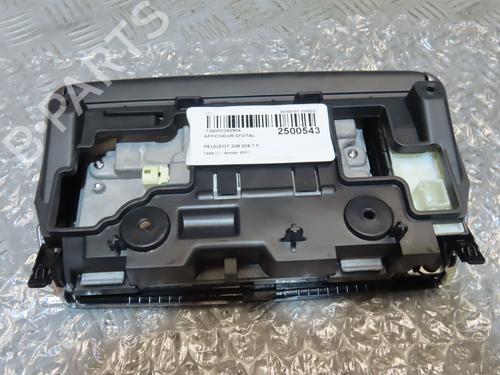 Used Display monitor Display monitor PEUGEOT 208 I (CA_, CC_) 1.5 BlueHDI 100 (102 hp) 27306748 27306748