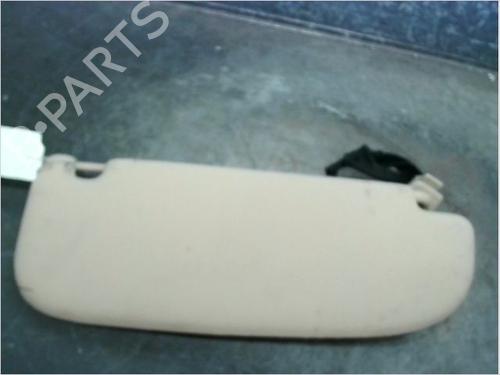 Left sun visor PEUGEOT 607 (9D, 9U) 3.0 V6 24V | BP15395300I1
