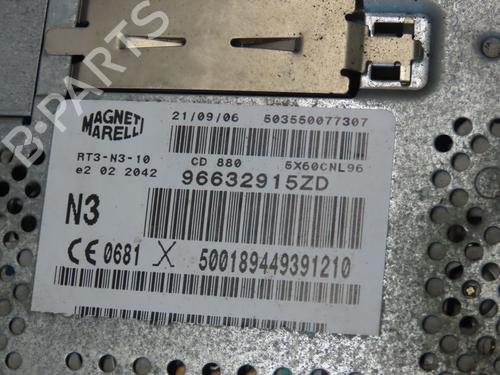 Radio CITROËN C6 (TD_) 2.2 HDi | BP23114047E6 