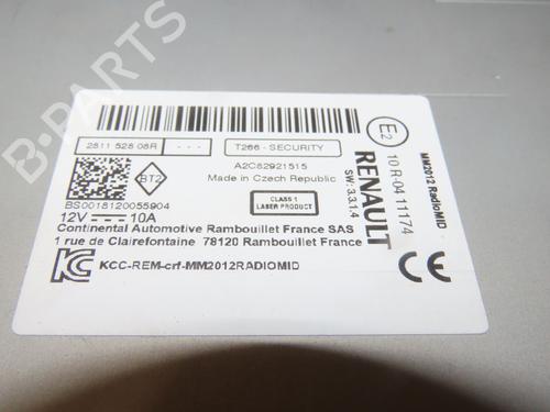 Radio RENAULT KANGOO Express (FW0/1_) 1.5 dCi 75 (FW07, FW10, FW04) | BP39013319E6 - Image 2