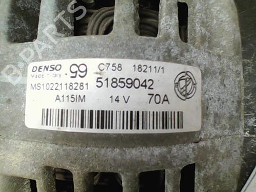 Used Alternator ALFA ROMEO MITO (955_) 1.4 (955AXV1A) (69 hp) 10758957